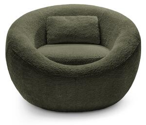 Fotoliu NIDO, suport lombar, 70x70x90 cm, Verde-Anthology