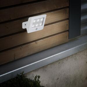 Briloner Kollig reflector LED exterior cu senzor, IP54, alb, Alb, Plastic, Spot de exterior / vârf de pământ