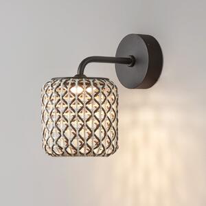 Bover Nans A LED pentru exterior, maro, Ø 16,7 cm, reglabil, Maro / Rugină, Metal, Design