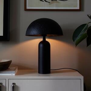 PR Home Carter lampă de masă din metal negru, Negru, Camera de zi / sufragerie, Metal