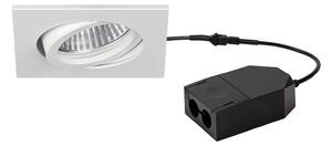 BRUMBERG Loop-S Spot LED încastrabil 927 dimabil alb, reglabil, Alb, Camera de zi / sufragerie, Plastic, Modern, Luminile încastrate unghiulare