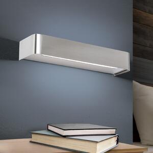 ORION Bernhard aplică perete LED, up-/downlight, satin, reglabil, Metalic, Camera de zi / sufragerie, Metal, Modern, Priză de perete sus / jos