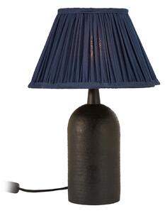 PR Home Riley lampă de masă, negru/albastru, Negru, Camera de zi / sufragerie, Ceramică