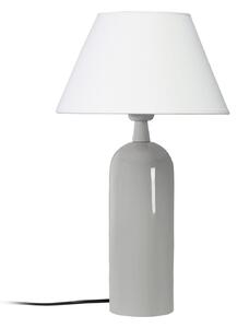 PR Home Carter lampă de masă gri/alb, Alb, Camera de zi / sufragerie, Metal