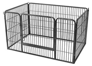 Tarc pentru animale de companie, Feandrea, PPK04GY, Gri, ‎120 x 70 x 80 cm