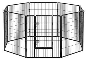 Tarc pentru animale de companie, Feandrea, PPK81H, Negru, 77 x 100 cm
