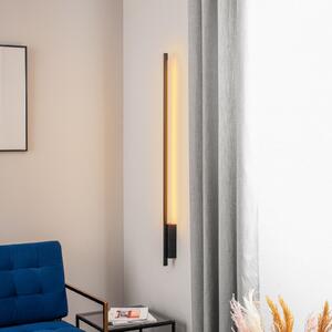 Quitani Aplică de perete cu LED Talon, negru mat anodizat, reglabil, Negru, Hol, Aluminiu, Modern