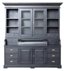 Bufet Brighton 204x56x217cm black