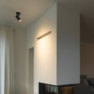 SLV Spot de tavan Asto Tube GU10 cu 1 bec, negru, reglabil, Negru, Camera de zi / sufragerie, Metal, Modern