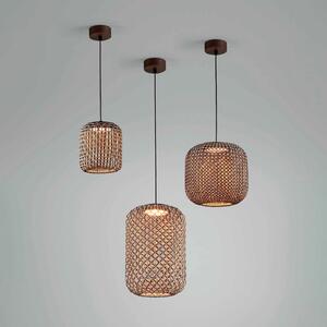 Bover Nans S/21 LED pentru exterior, maro, reglabil, Maro / Rugină, Plastic, Design