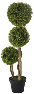 Plantă artificială, buxus, în ghiveci, înălțime 90cm