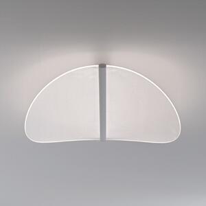 Stilnovo Diphy plafonieră LED, DALI-Push, 54 cm, reglabil, Alb, Camera de zi / sufragerie, Metal, Design