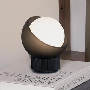 IDEAL LUX Lampa de masă Bloom, negru/gri închis, înălțime 13 cm, Negru, Camera de zi / sufragerie, Metal, Modern