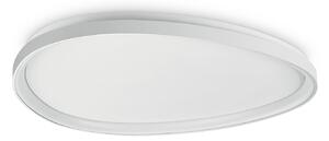 IDEAL LUX Plafonieră LED Gemini, albă, 81 cm, 4000 K, cu comutator pornit/oprit, Alb, Camera de zi / sufragerie, Metal, Modern