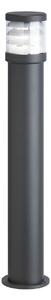 LCD Lumină de drum 1267 cu lamele grafit Înălțime 92 cm, reglabil, Negru, Metal, Modern