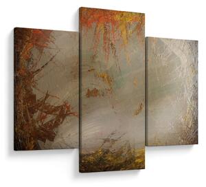 Tablou - Abstract texturat (90x60 cm)