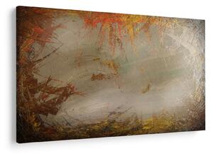 Tablou - Abstract texturat (90x60 cm)