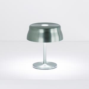 Zafferano Sister Light mini lampă de masă cu baterie verde, reglabil, Verde, Camera de zi / sufragerie, Metal, Modern