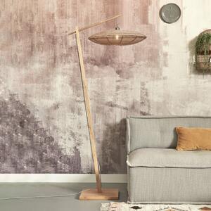 Good & Mojo GOOD MOJO Tanami lampadar 55x14cm natur, Lemn, Camera de zi / sufragerie, Bamboo
