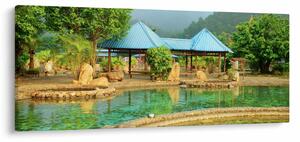 Shanghai hotel park (120x50 cm)