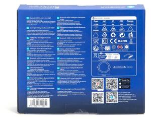 Corp de iluminat LED RGBW dimabil încastrat MESH LED/15W/230V d. 17 cm