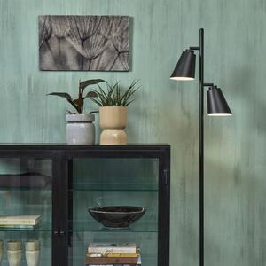 IT´S ABOUT ROMI IT'S Lampadar Bremen, negru, Negru, Camera de zi / sufragerie, Metal, Modern