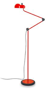 Stilnovo Lampadar de podea Topo LED, roșie, Roșu, Camera de zi / sufragerie, Metal, Design