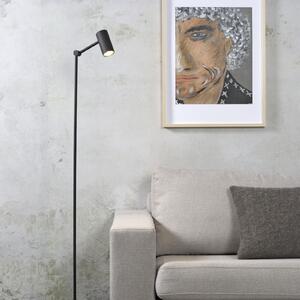 IT´S ABOUT ROMI IT'S Lampadar Montreux, negru, Negru, Camera de zi / sufragerie, Metal, Modern, Proiector suspendat