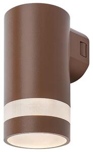 Rabalux 77211 - Aplică de perete pentru exterior URFA LINE LED/9W/230V IP65, maro