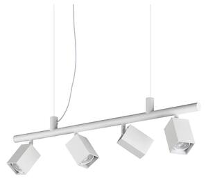Ideal Lux - Lustră LED suspendată DYNAMITE 4x GU10/7W/230V CRI 90 albă