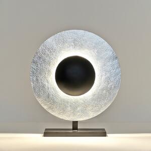 Holländer Satellite lampă de masă 52cm auriu/negru, Metalic, Camera de zi / sufragerie, Metal, Design