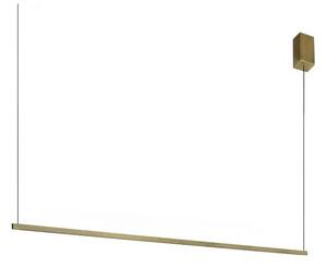Ideal Lux - Lustră LED suspendată pe cablu ESSENCE LED/19W/230V 3000K CRI 90 alamă