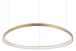 Ideal Lux - GEMINI lustră LED suspendată pe cablu, 78W/230V, 2700K, diam. 105 cm, CRI 90, alamă