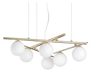 Ideal Lux - Lustru LED ATLAS suspendat pe cablu, 6x G9/3W/230V, auriu