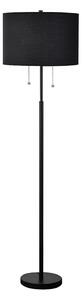 Lampă de podea FOGO 2xE27/15W/230V negru