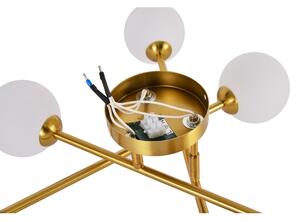 Lustră aplicată DORADO 6xG9/28W/230V auriu