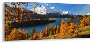 Tablou - Toamna în Alpi (120x50 cm)