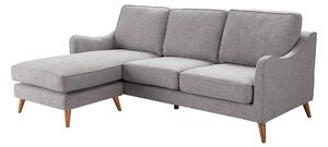 Canapea de colț Venuste linen grey