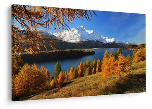 Tablou - Toamna în Alpi (90x60 cm)