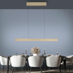 PURE Lampă suspendată LED E-Motion, auriu imperial, CCT, reglabil, Auriu / Alamă, Camera de zi / sufragerie, Metal, Modern