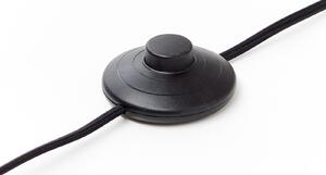 Brilliant Lampă de podea Kaizen, înălțime 140 cm, chihlimbar, sticlă, Camera de zi / sufragerie, Metal