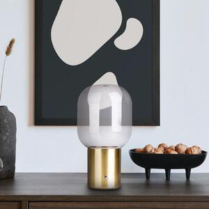 Näve Albero lampă de masă LED, acumulat, picior auriu, reglabil, Auriu / Alamă, Camera de zi / sufragerie, Metal, Modern