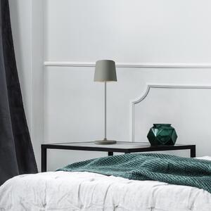 Brilliant Kaami Lampă de masă LED reîncărcabilă, dimabila, gri mat, reglabil, Gri, Camera de zi / sufragerie, Metal, Modern