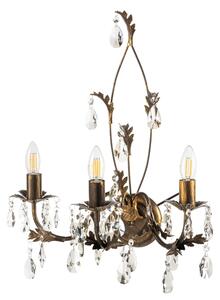 Aplică TERESA 3xE14/6W/230V bronz ONLI