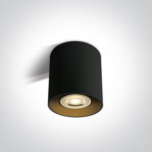 One Light Roda lampă de tavan 1x10 W negru-alamă 12105T/B