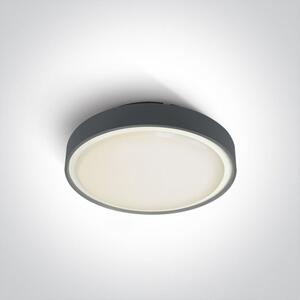 One Light Rafti plafoniera de exterior 1x12 W antracit 67280E/AN