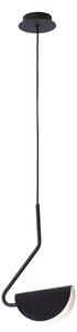 Viokef Ada lampă suspendată, 1 bec, reglabil, Negru, Camera de zi / sufragerie, Metal