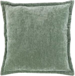 Perna decorativa din catifea VIOLA 45x45 cm, verde albastrui