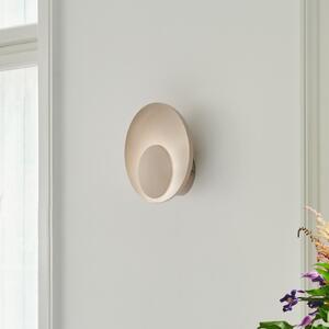 Nordlux Aplică de perete LED Marsi cu cablu/fișă, bej, reglabil, Bej, Camera de zi / sufragerie, Metal