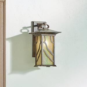 Quintiesse Morris L aplică de exterior lățime 20,3 cm cupru, reglabil, Cupru, Metal, Antichitate, Soclu de perete jos
